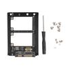 Двойной адаптер MSATA SSD на 2,5-дюймовый SATA III 6 Гбит/с Скорость передачи Поддержка горячей замены Адаптер MSATA на SATA 3 с рамкой