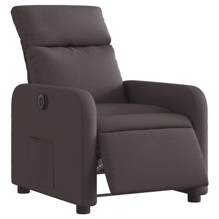 VidaXL Fauteuil Inclinable Électrique, Chaise de Relaxation avec Dossier et Repose-pied Réglables, Siège de Salon Salle de 3206686