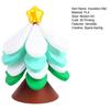 Silicone Trivets with Stand Christmas Tree Insulation Mat Festive Pot Holders for Kitchen Dining Holiday Gift Idea