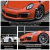 1/24 WELLY Porsche 911 GT3 RS, модель спортивного автомобиля из сплава, литая под давлением металлическая игрушка, модель гоночного автомобиля, коллекция высокой имитации, подарок для детей