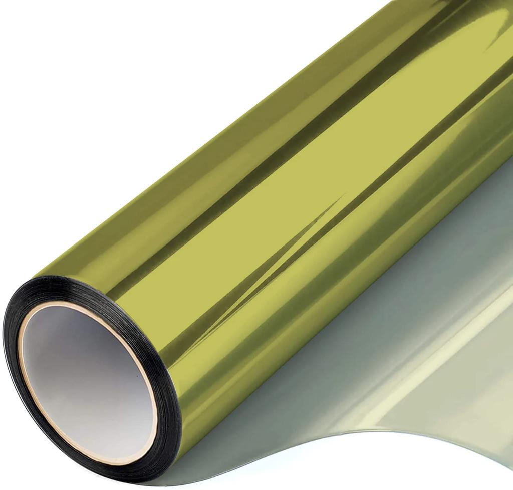 Наклейка на окно Солнцезащитная и теплоизоляционная оконная пленка Антибликовое стекло Солнцезащитная односторонняя перспективная пленка для балкона