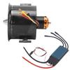 QX Motor 70mm EDF Set 2600KV бесщеточный двигатель с 12 лопастями вентилятора и 80A ESC для радиоуправляемого самолета