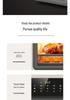 Smart Touch Air Fryer: Multi-functional Large Capacity Electric Oven with Visible Screen