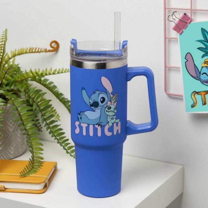 Mug - paladone - disney stitch - 900 ml - multicolore - plastique - enfant