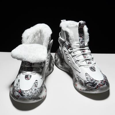 Женские ботинки 2024 года Новые зимние тапочки Теплые мужские туфли Водонепроницаемые нескользящие плюшевые кроссовки Мужские теннисные туфли Ботинки Кроссовки Зимние