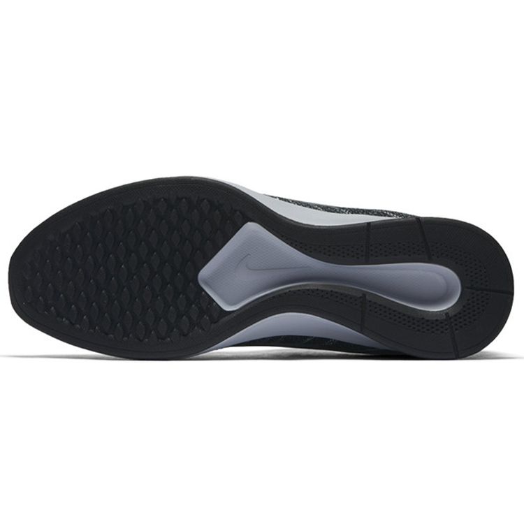 Nike Кеды женские Dualtone Racer повседневные тканевые амортизирующие нескользящие износостойкие дышащие низкие кроссовки черно-серебристые AH0312-003