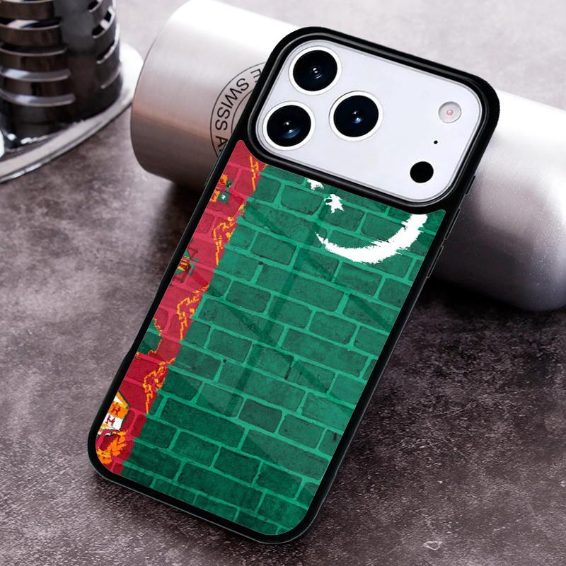 Мягкий чехол для телефона с флагом Туркменистана для iPhone 17,16e,15,14,13,12,11,Mini,Pro,MAX, мягкий силиконовый чехол