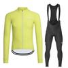Unisex Cycling Bib Shorts Jersey Set Quick-Dry Breathable Bike Riding Sportswear Outdoor Activities