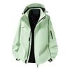 3-in-1 Outdoor Jacket Men Women Windproof Waterproof Camping Hiking Mountaineering Casual Coat