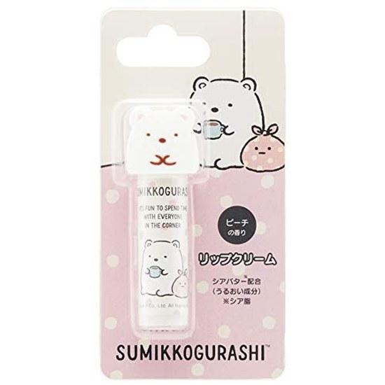 Маскот Скейтбордист Бальзам для губ Sumikko Gurashi Сирокма Персиковый аромат CMCL1