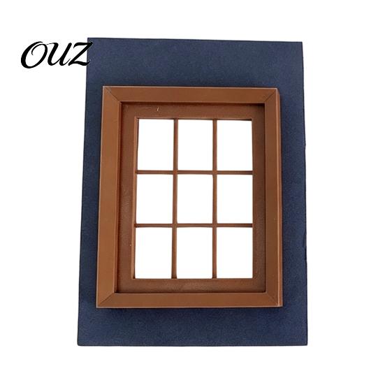 Portrait Background Props Window View Photography Prop, Paned Helper, Backdrop Frame Prop for Outdoor Pictures Travel Vacation Food