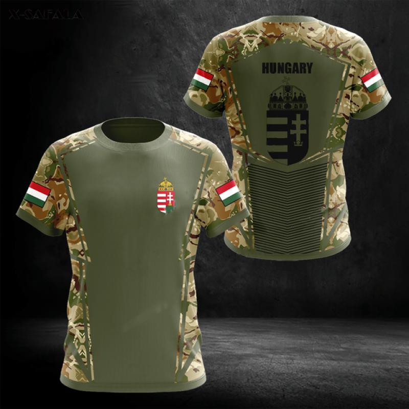 Мужская футболка с принтом флага Венгрии, высокое качество, модные топы с коротким рукавом и круглым вырезом, уличные футболки в стиле Харадзюку, негабаритная одежда в стиле ретро