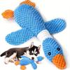 Durable Plush Goose-Shaped Dog Toy for Teething and Play - Soft  Chew-Resistant Fabric for Medium Breeds - Ideal for Dental Health and Interactive Fun