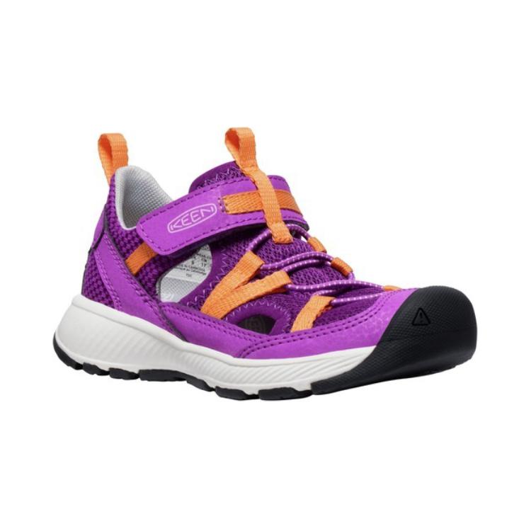 Keen Motozoa Slip Resistant Abrasion Resistant Slip Resistant Abrasion Resistant Children's Sandals Purple 1028773