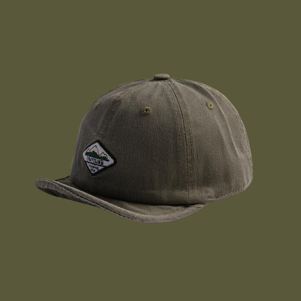Soft Brim Short-Brimmed Hat Big Head Circumference Sunscreen Hat New Baseball Cap