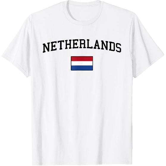 Dutch Flag Men Kids Netherlands T-Shirt