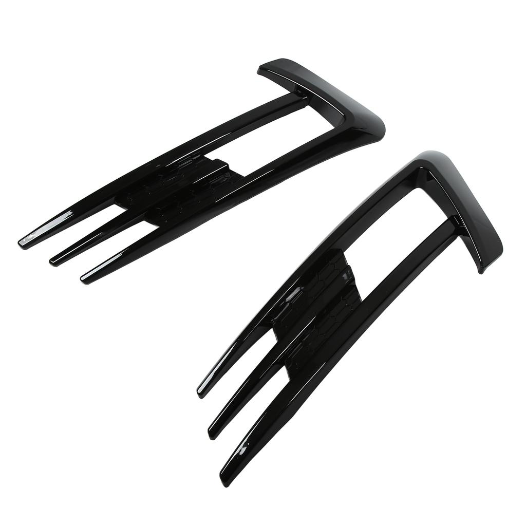 Глянцевая черная накладка на ресницы фар противотуманного света, замена для MK7 2014-2017