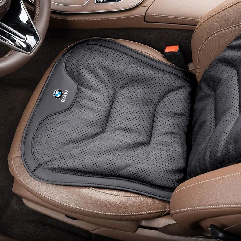 FNBA6 Luxury Car Breathable Cushion Soft Backrest Mat Seat Pad Cover For BMW 50th X5 X6 F30 E60 F20 E46 E90 F10 G10 G20 F16 5 7 Series