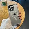 Magnetic Luxury Matte Translucent Armor Shockproof Case For iPhone 14 13 12 11 15 Pro Max Plus For Magsafe Wireless Charge Cover