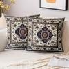 Набор декоративных подушек с восточным узором, 1 шт. Полиэстеровая наволочка, декоративная подушка для дивана, подушка для изголовья