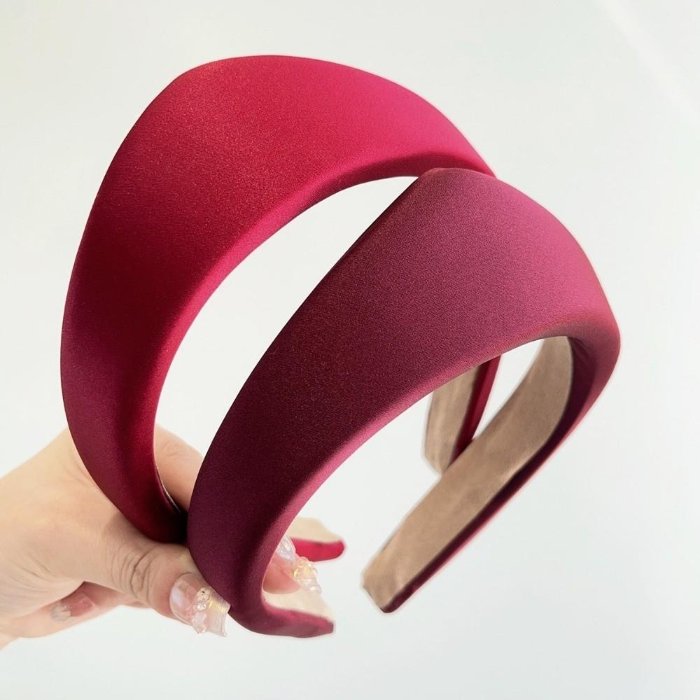 New Women Simple Velvet Hairband Anti Slip Adult Hair Clip Wide Edge Headband Girls Wide Edge Hair Accessory