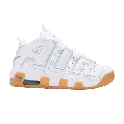 Kids' Sneakers Air More Uptempo White Aqua Gum (GS) White/Noise Aqua-Gum Light Brown-Ocean Bliss