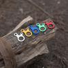 10 Pcs Aluminum Alloy Tent Rope Buckle Tent Fastener Tensioner Guyline Cord Adjuster Camping Accessories Durable