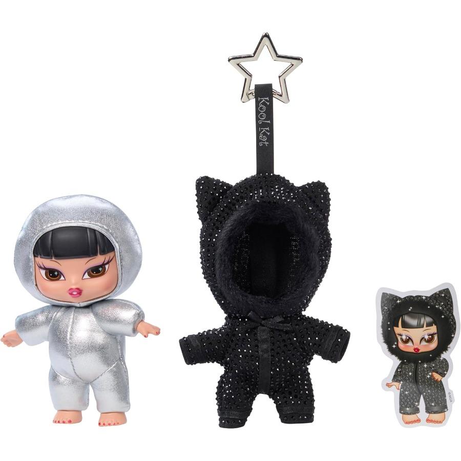 Bratz Плюшевая коллекционная фигурка Bratziez Bling Серия 25-летний юбилей в слепом боксе с клипсой-подвеской и аксессуаром, Коллекционные персонажи