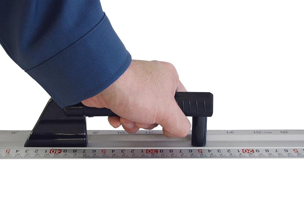 Niigata Seiki SK Aluminum Cut Scale with Handle, Quick Step Scale, 100cm, ACS-100H