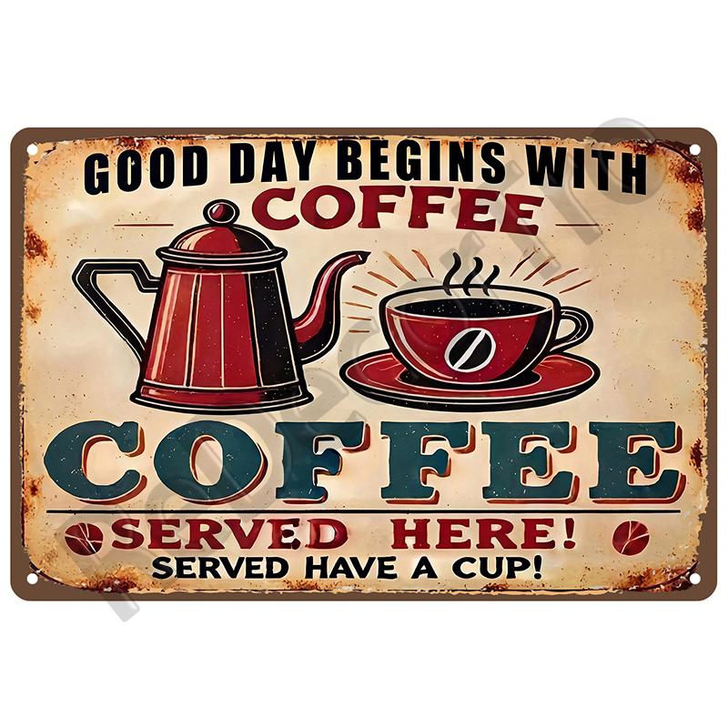 Retro Tin Signs Wall Art Bathroom Room Home Decor Items Vintage Metal Signs Accessories Luxury Decoration Poster Bar Accessories