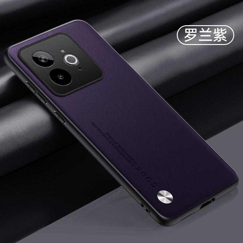 Luxury Vegan PU Leather Business Style CaseFor Realme GT7 Pro Racing 5G 6.78" Matte Soft Silicone Shell Protection Bumper