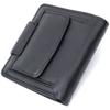 Vertical Wallet for Women Made of Genuine Leather ST Leather 22701 Black