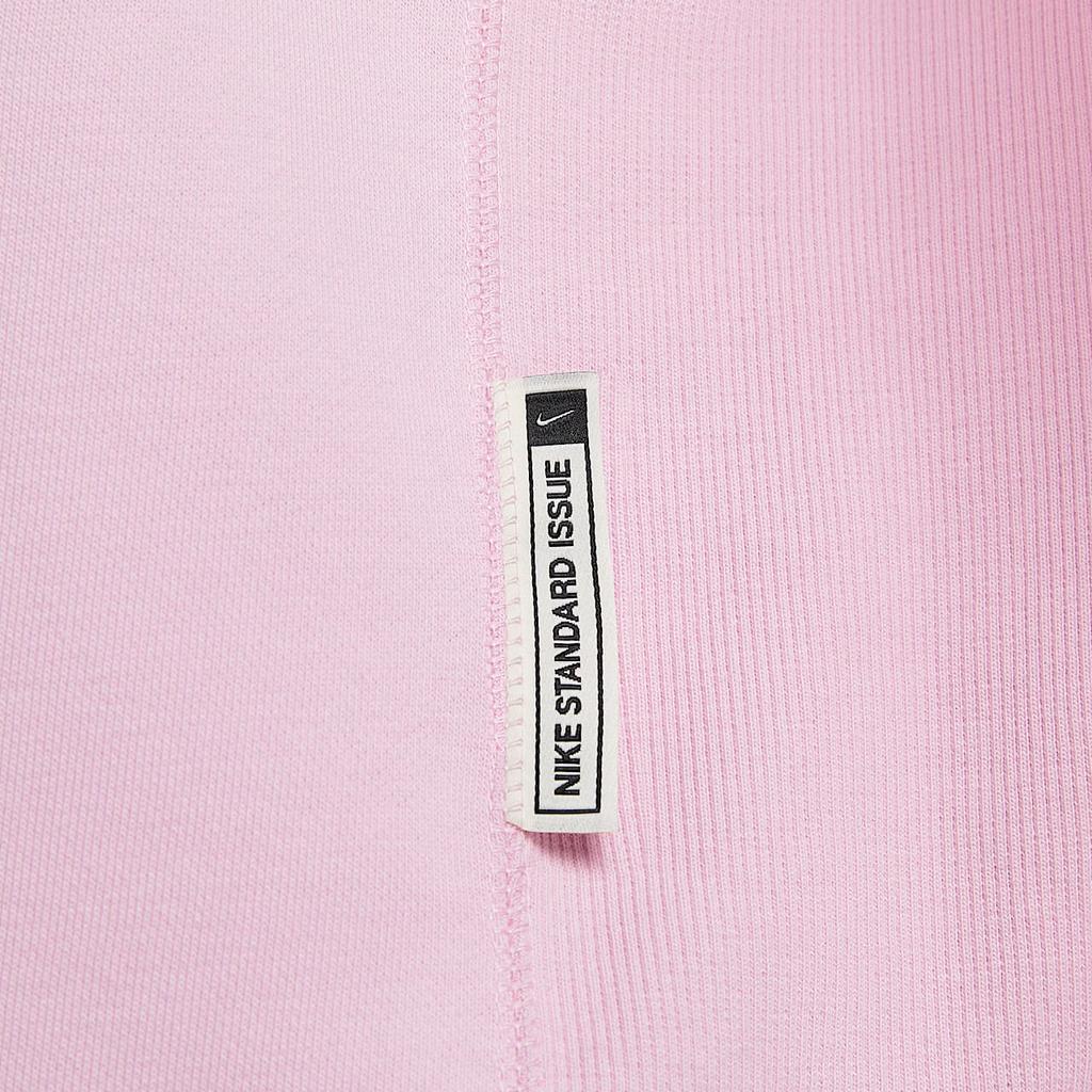 Nike Стандартный выпуск Dri-Fit Колледжский стиль Колорблок Быстросохнущий С круглым вырезом Модный Мягкий Пуловер Толстовка Мужская толстовка Кирпично-розовый IB5504663