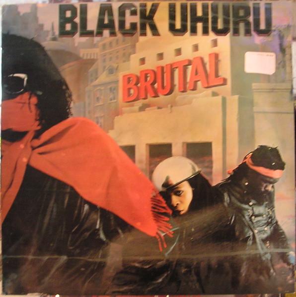 LP Record BLACK UHURU - Brutal NONE Thunder Bolt Jamaica Reggae, Ska & Dub Used