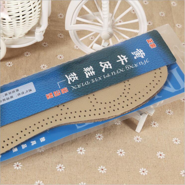 Удобные стельки из коровьей кожи: Воздухопроницаемые, впитывающие пот, дезодорирующие и амортизирующие для мужчин и женщин