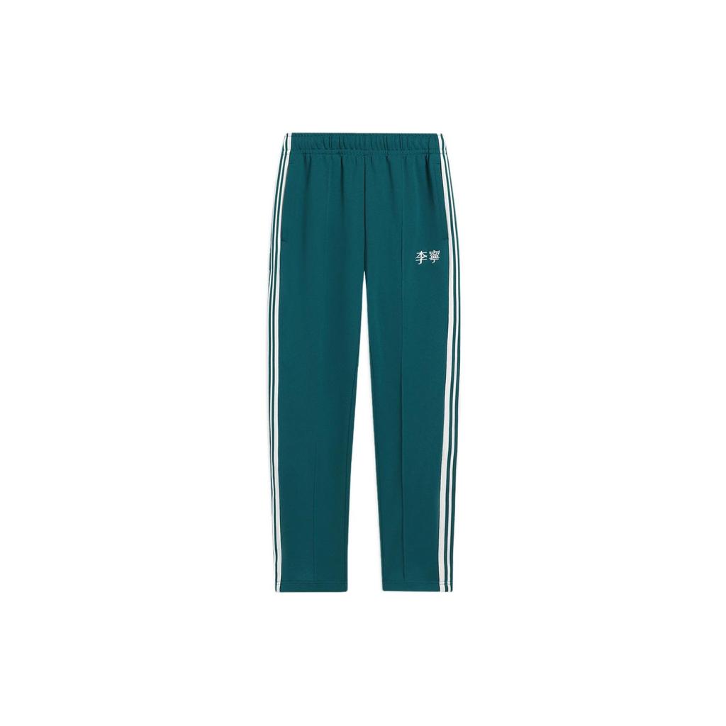 Li Ning Трикотажные спортивные штаны унисекс темно-еловый зеленый AKLS869-4