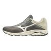 Mizuno Удобная ткань Синтетическая кожа Нескользящие Износостойкие Дышащие Низкие Повседневные Кроссовки для бега Мужские кроссовки Серые Белые J1GC204454