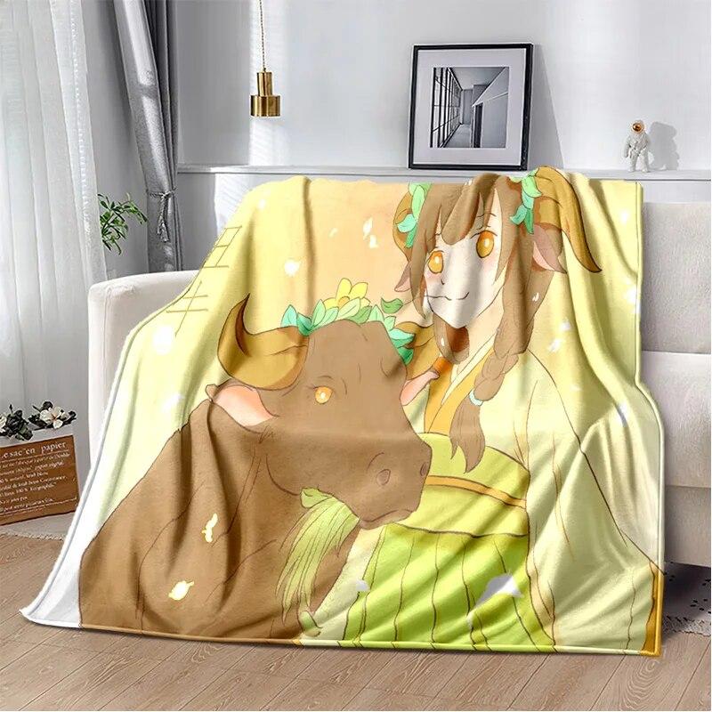 Двенадцать китайских знаков зодиака с узором Манта, чехол для дивана-кровати, мягкое одеяло, плед, мягкие теплые фланелевые одеяла, вентиляторы Gif