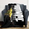 Prince Soccer printed flannel breathable and warm blanket, a stylish home gift, suitable for home, office and bedspread use. 15a166