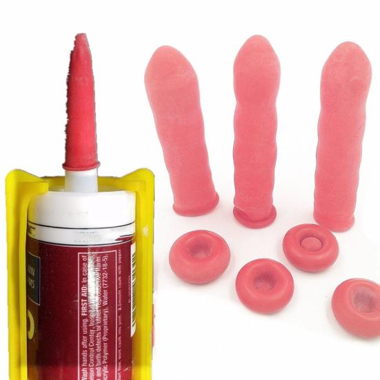 1 упаковка уплотняющей крышки, удобная, хорошая прочность, износостойкая эмульсионная уплотнительная крышка для стекла, клея, товары для дома