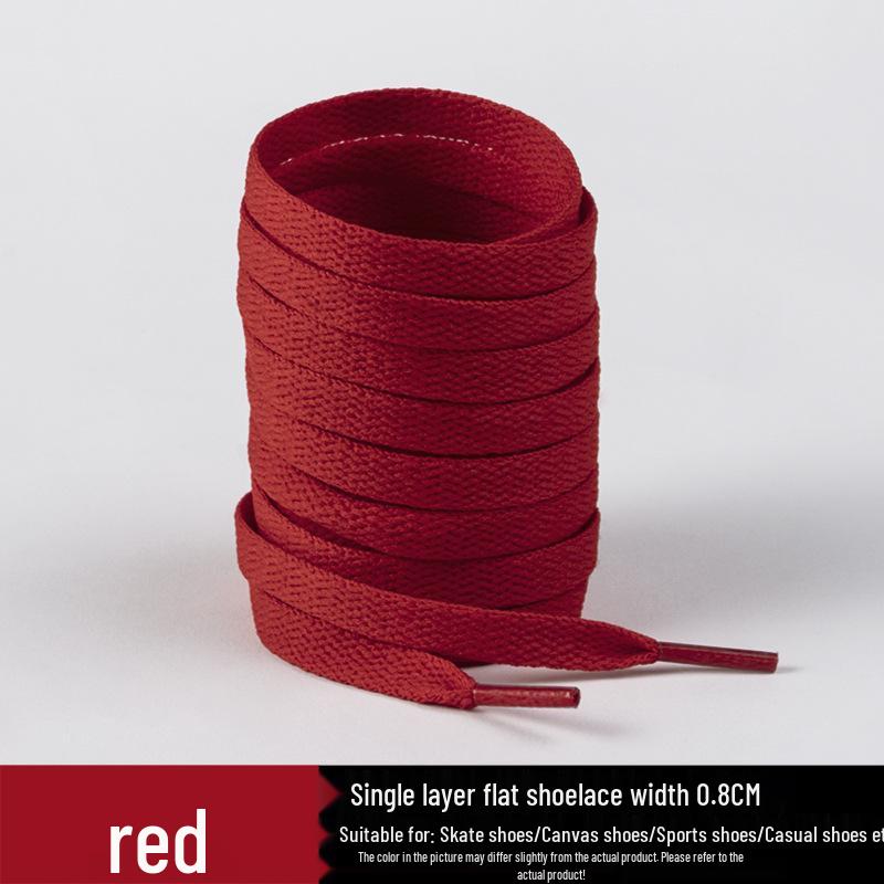 Flat Shoelaces for Canvas Sports & Skate Shoes, Casual Boots, Little White Shoes, Unisex Pure White Shoelaces