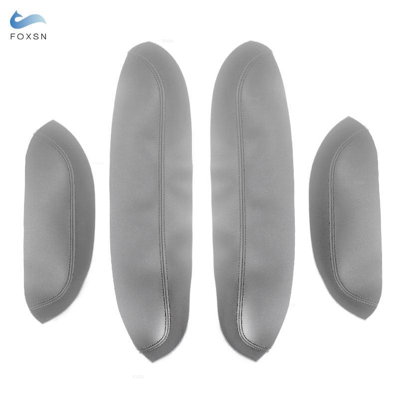 4 шт./компл., кожаная дверная ручка из микрофибры, подлокотник, панель, накладка для Suzuki Swift 2005 2006 2007 2008 2009 2010 2011