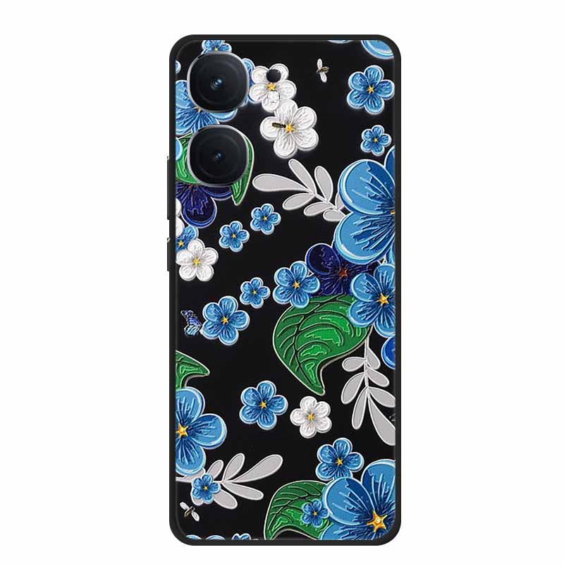 3D Emboss Case For Vivo iQOO Neo9s Pro Plus Phone Case Silicone Soft Coque For Vivo iQOO Neo9s Pro+ Back Cover Case 9 s Pro Plus