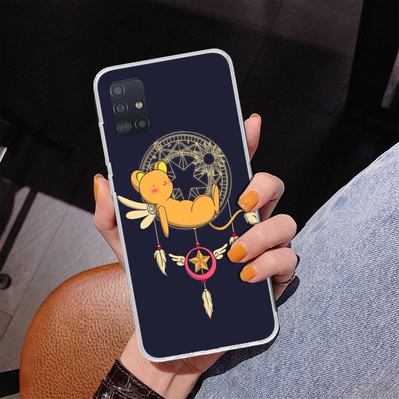 Cardcaptor Sakura Cute Magical Girl Phone Case For Samsung Galaxy A52 A32 A22 A12 A51 A31 A50S A30S A20S A10S Note 20 Ultra 10 P