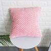 Decorative Pillowcase, Herringbone, Pink