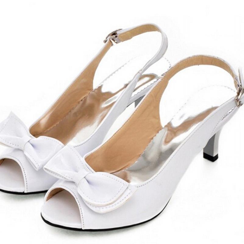 Meotina Женские сандалии, летняя обувь, женские сандалии, туфли на высоком каблуке с открытым носком, женские босоножки на каблуке с бантом, желтые, большие размеры 11, 12, 45, 46