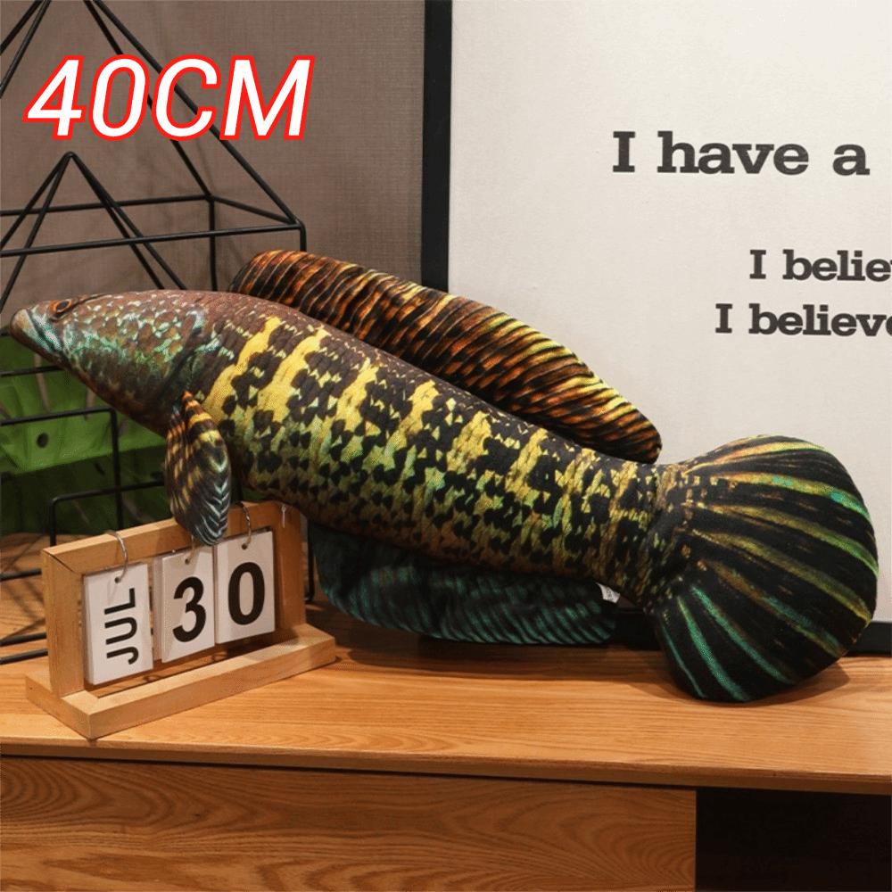 Realistic Stuffed Animal Pillow 40/60cm Carp Plush Pillow Simulation Fish Plush Toy Birthday Gifts