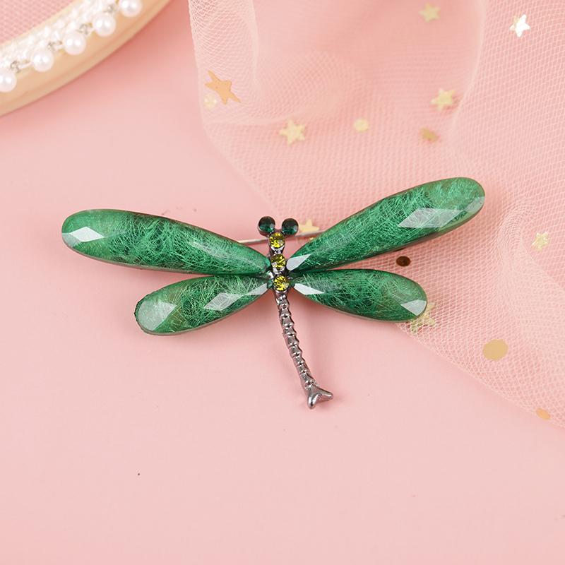 1шт модные броши-стрекозы женские насекомые свадебные офисные броши булавки ювелирные изделия