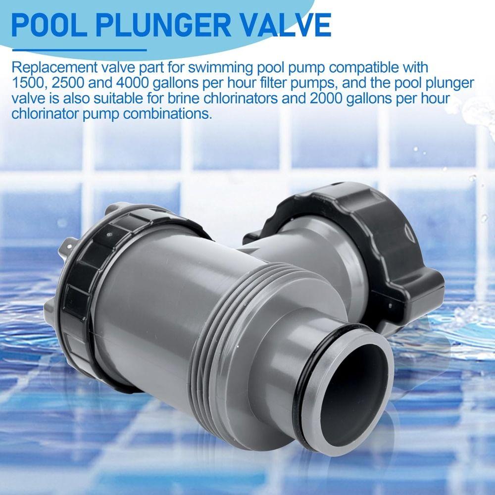 Plastic Pool Pump Plunger 38mm Pool Filter Valve New Plunger Valve