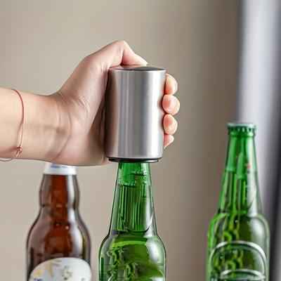 Автоматическая открывалка для пивных бутылок, магнитная открывалка для пивных бутылок, открывалка для бутылок вина, пива и газировки, кухонные принадлежности, экономящая труд дома открывалка для бутылок